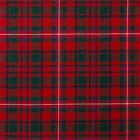 MacKinnon Red Modern 10oz Tartan Fabric By The Metre